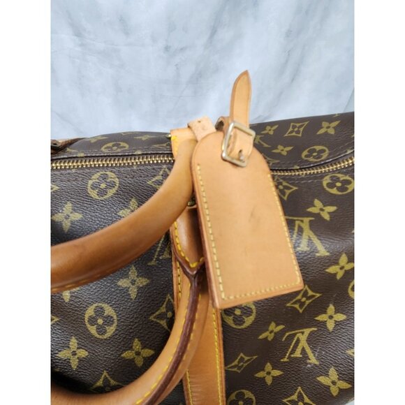 Louis Vuitton Keepall Bandoulière 45 Travel Bag Monogram Duffel - Picture 9 of 16
